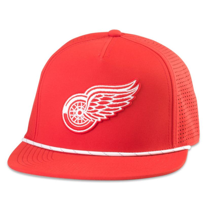 NHL Detroit Wings Buxton Pro Tech Adjustable Hat