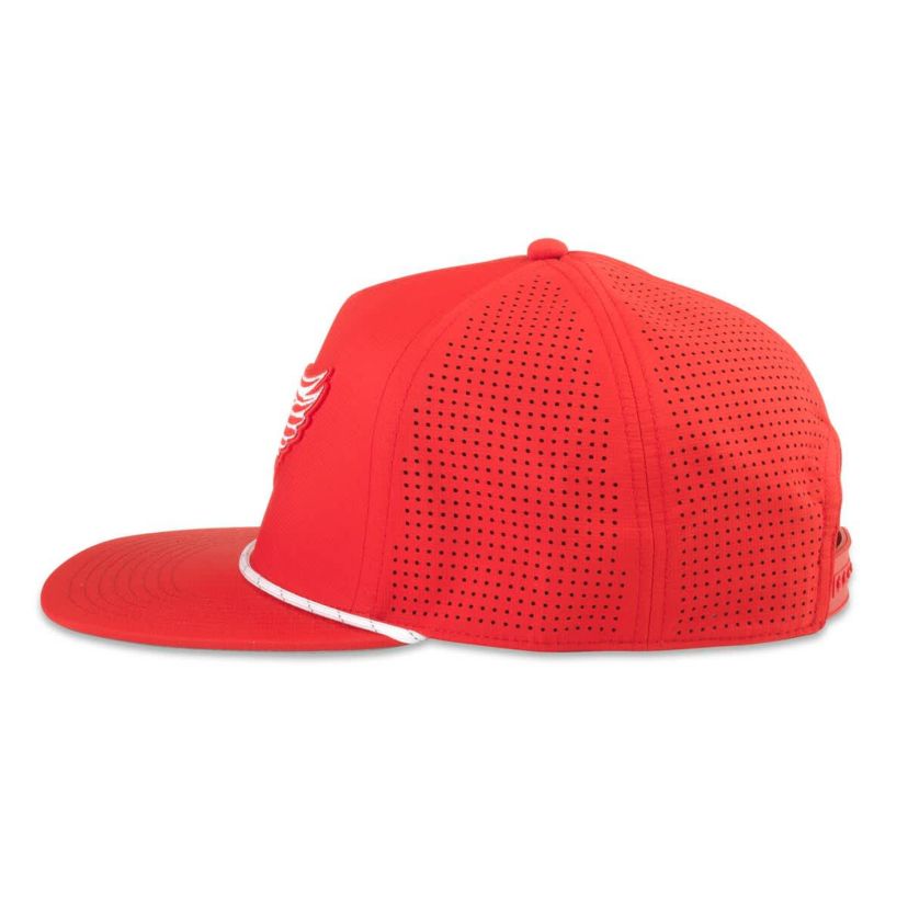 NHL Detroit Wings Buxton Pro Tech Adjustable Hat