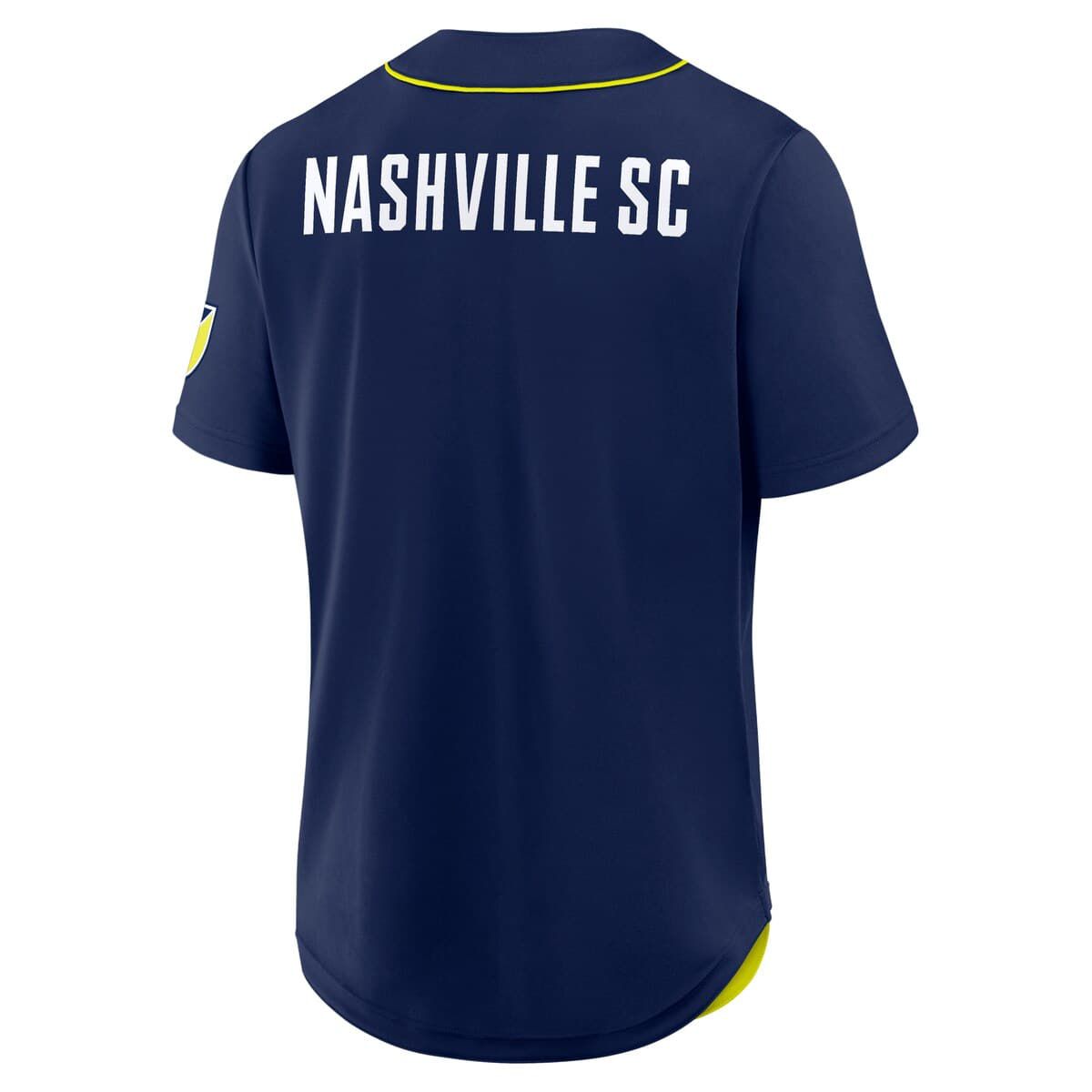 MLS Fanatics Nashville SC Injury Time Baseball Jersey