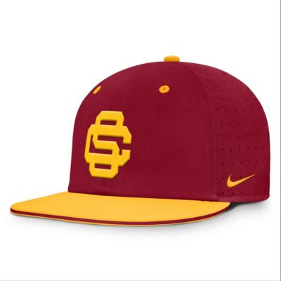 Men's NCAA Nike USC Trojans On-Field Dugout True Performance Fitted Hat