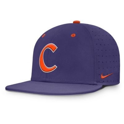 Men's NCAA Nike Clemson Tigers On-Field Dugout True Performance Fitted Hat