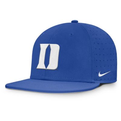 Men's Duke Blue Devils NCAA Nike Duke Devils On-Field Dugout True Performance Fitted Hat, 7 5/8