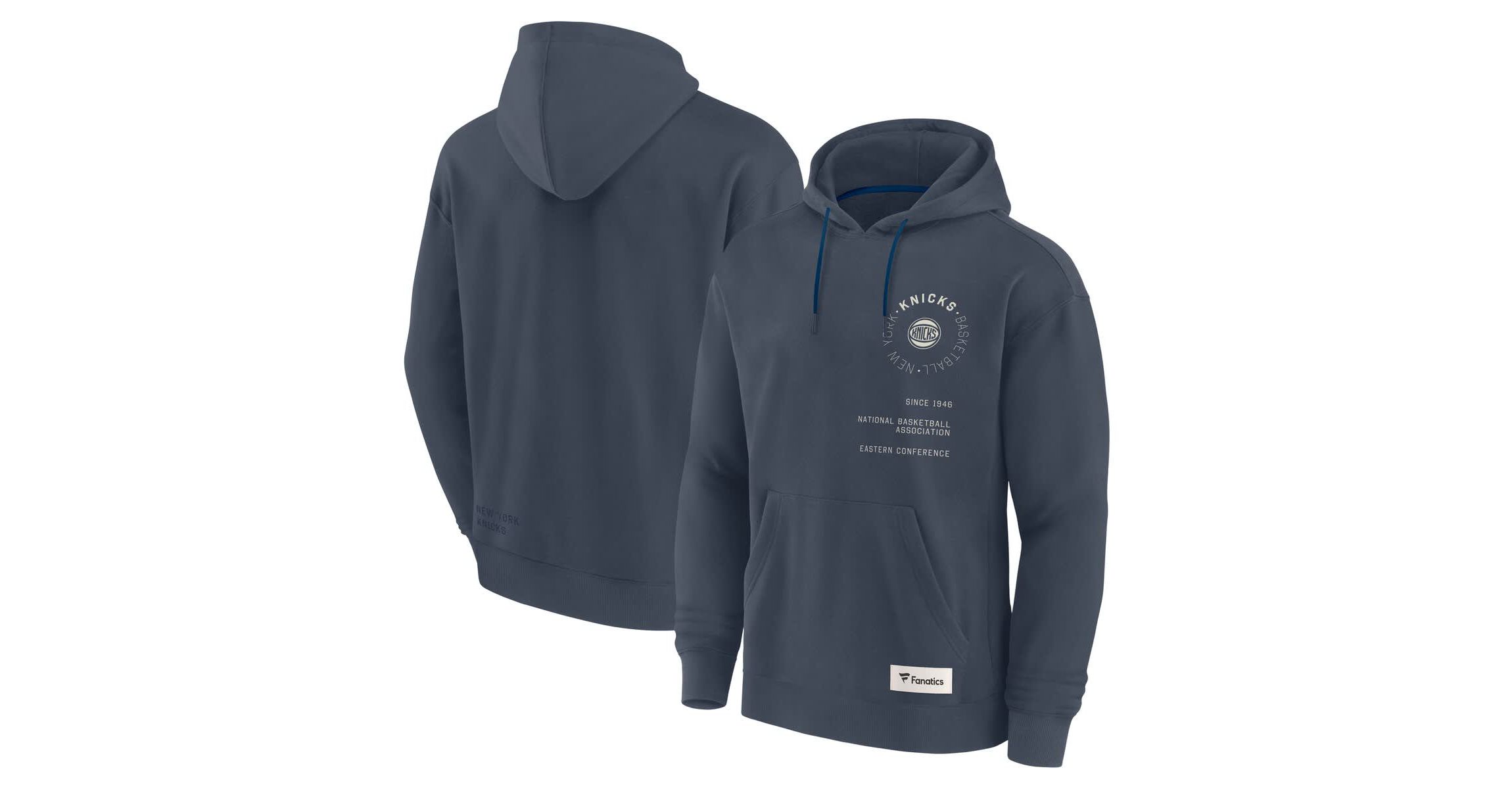 NBA Fanatics New York Knicks Future Ground Info Elements Premium Pullover Hoodie