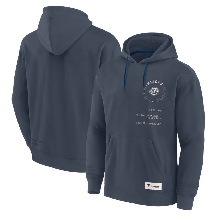 NBA Fanatics New York Knicks Future Ground Info Elements Premium Pullover Hoodie