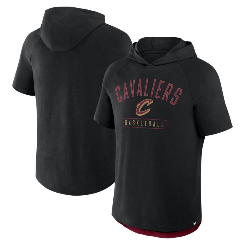 NBA Fanatics Cleveland Cavaliers Pass Legend Raglan Hoodie T-Shirt
