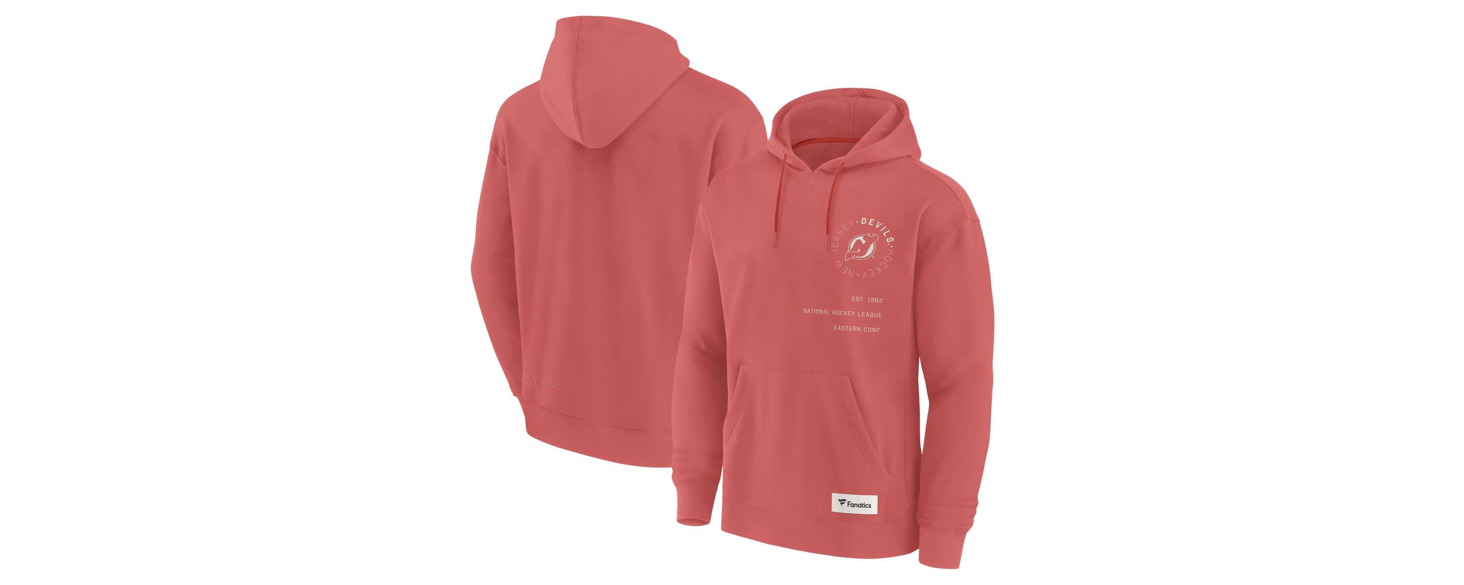 NHL Fanatics New Jersey Devils Future Ground Info Pullover Hoodie
