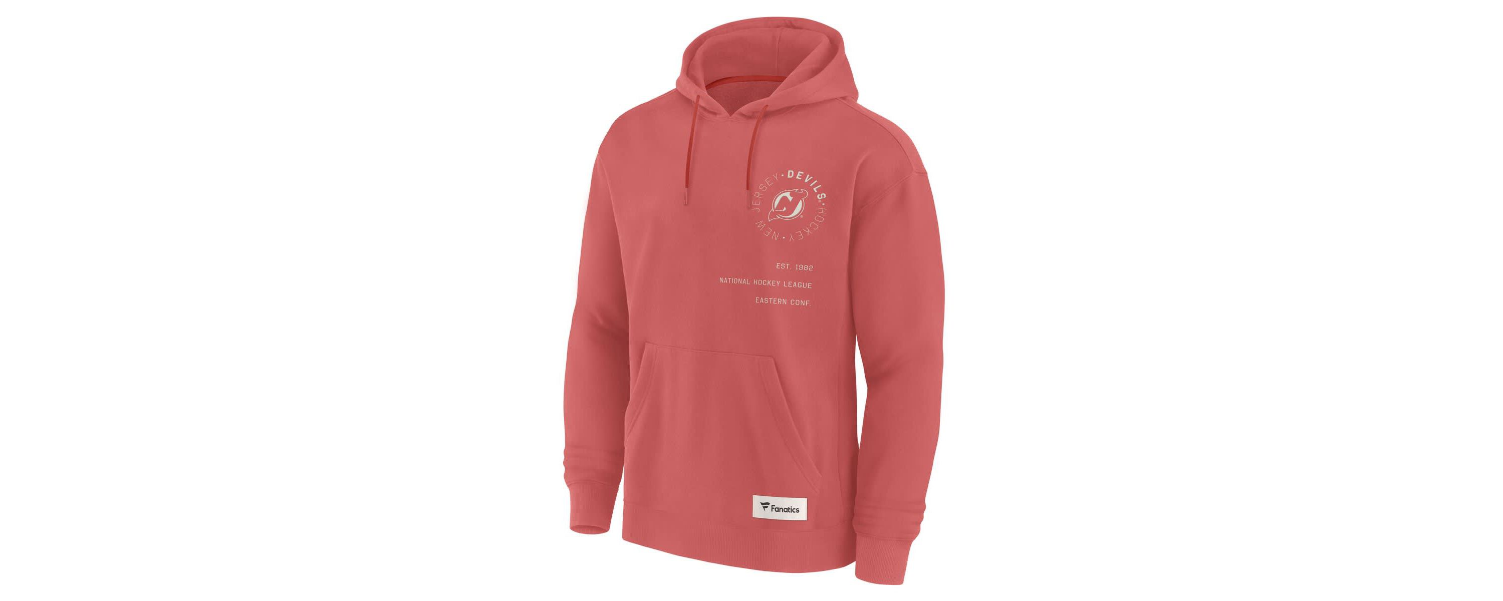 NHL Fanatics New Jersey Devils Future Ground Info Pullover Hoodie