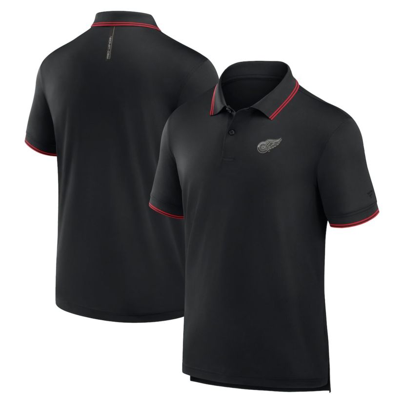 NHL Fanatics Detroit Wings Front Office Move Mono Polo