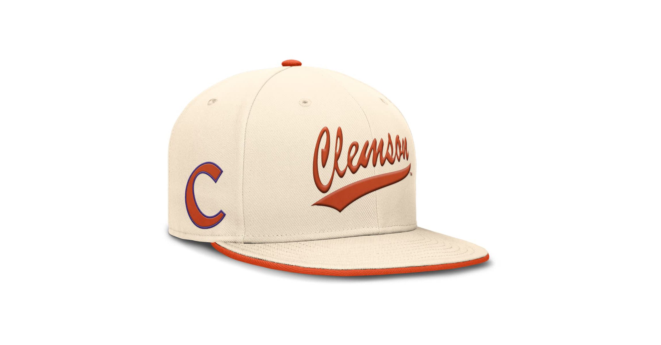 NCAA Nike Clemson Tigers Primetime True Performance Fitted Hat