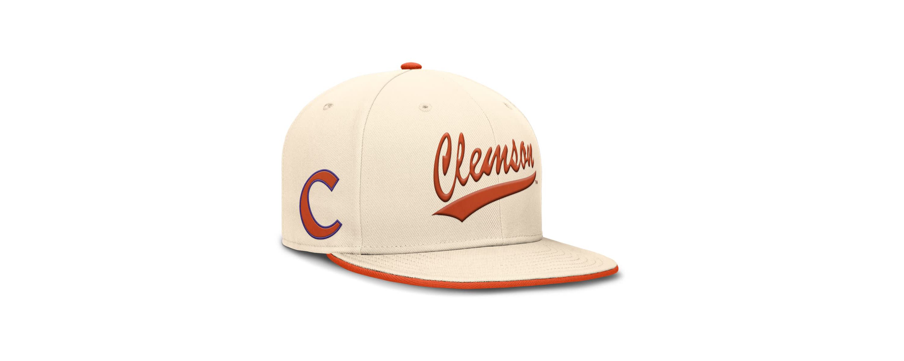 NCAA Nike Clemson Tigers Primetime True Performance Fitted Hat