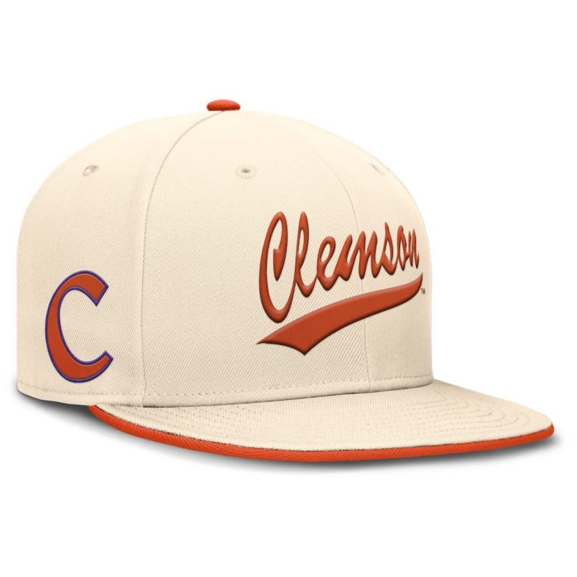 NCAA Nike Clemson Tigers Primetime True Performance Fitted Hat