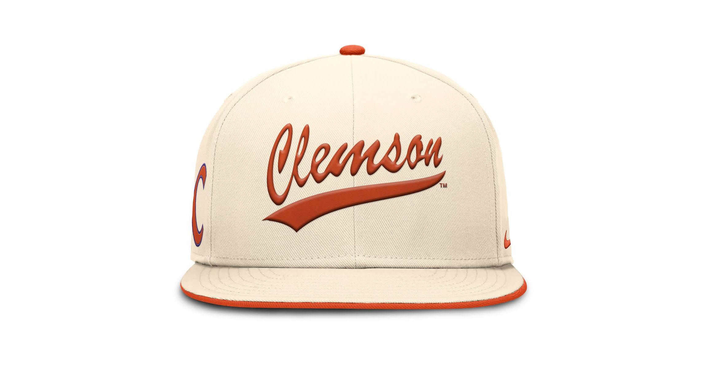 NCAA Nike Clemson Tigers Primetime True Performance Fitted Hat