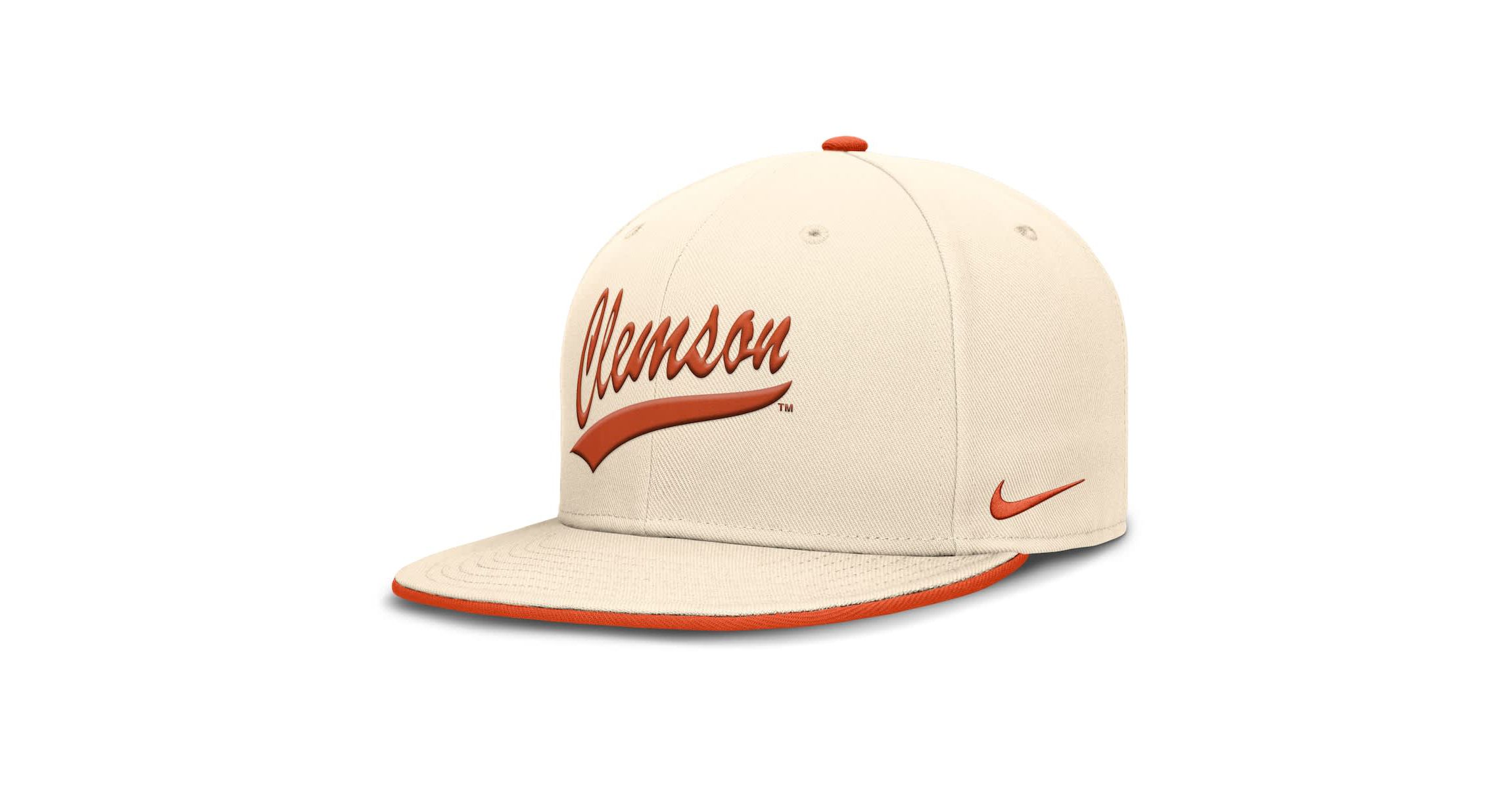 NCAA Nike Clemson Tigers Primetime True Performance Fitted Hat