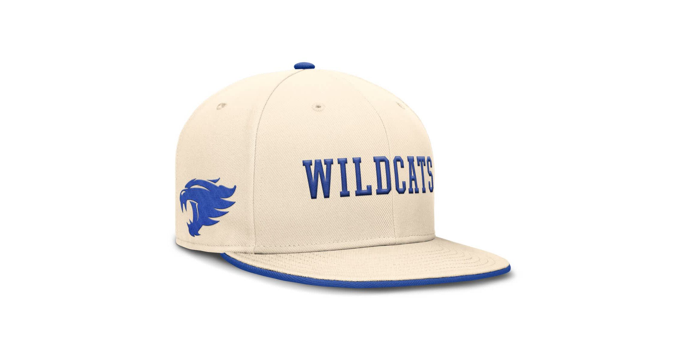 NCAA Nike Kentucky Wildcats Primetime True Performance Fitted Hat