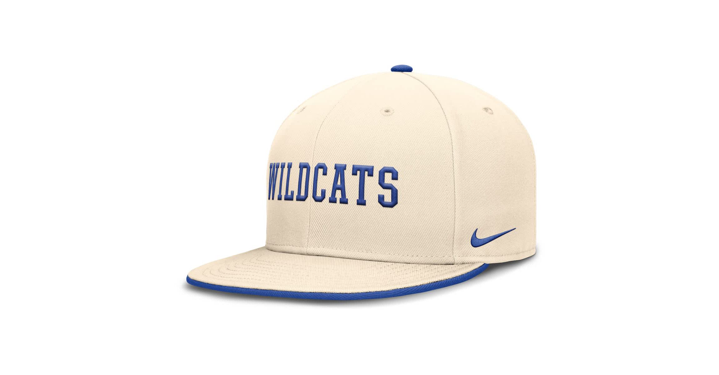NCAA Nike Kentucky Wildcats Primetime True Performance Fitted Hat