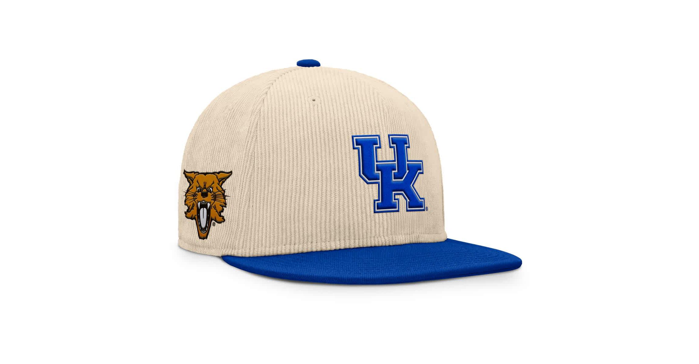 NCAA Fanatics Kentucky Wildcats Catcher Snapback Hat