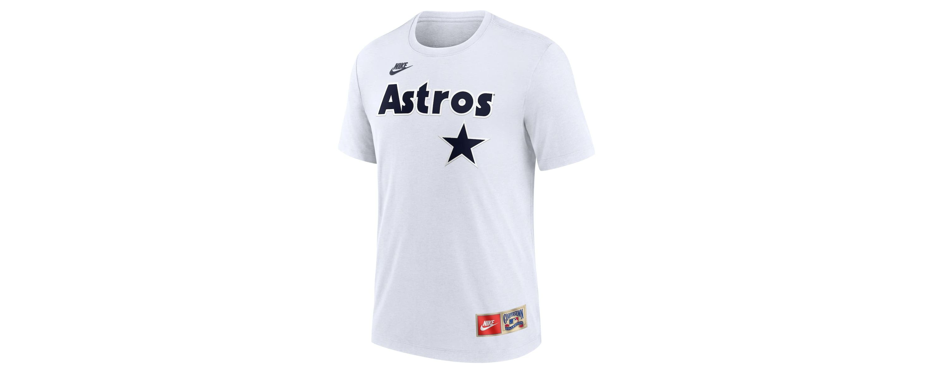 MLB Nike Nolan Ryan Houston Astros Cooperstown Collection Name & Number Tri-Blend T-Shirt