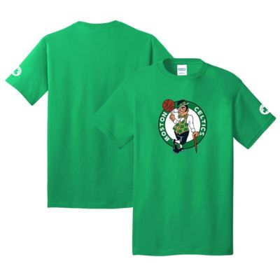 FISLL NBA Unisex Kelly Boston Celtics Lucky T-Shirt