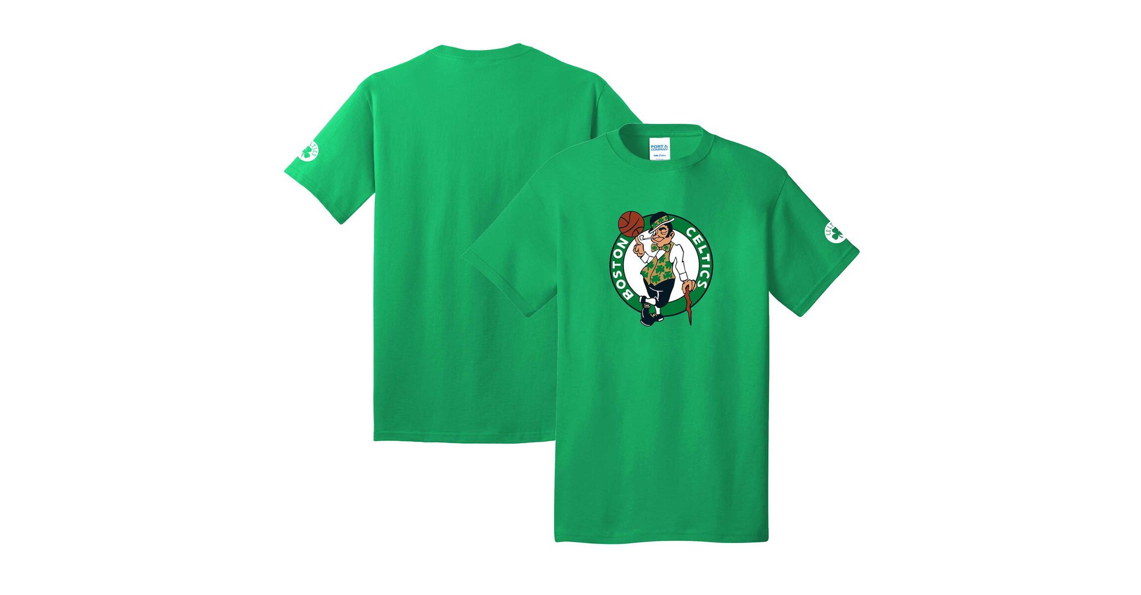 NBA Unisex Kelly Boston Celtics Lucky T-Shirt