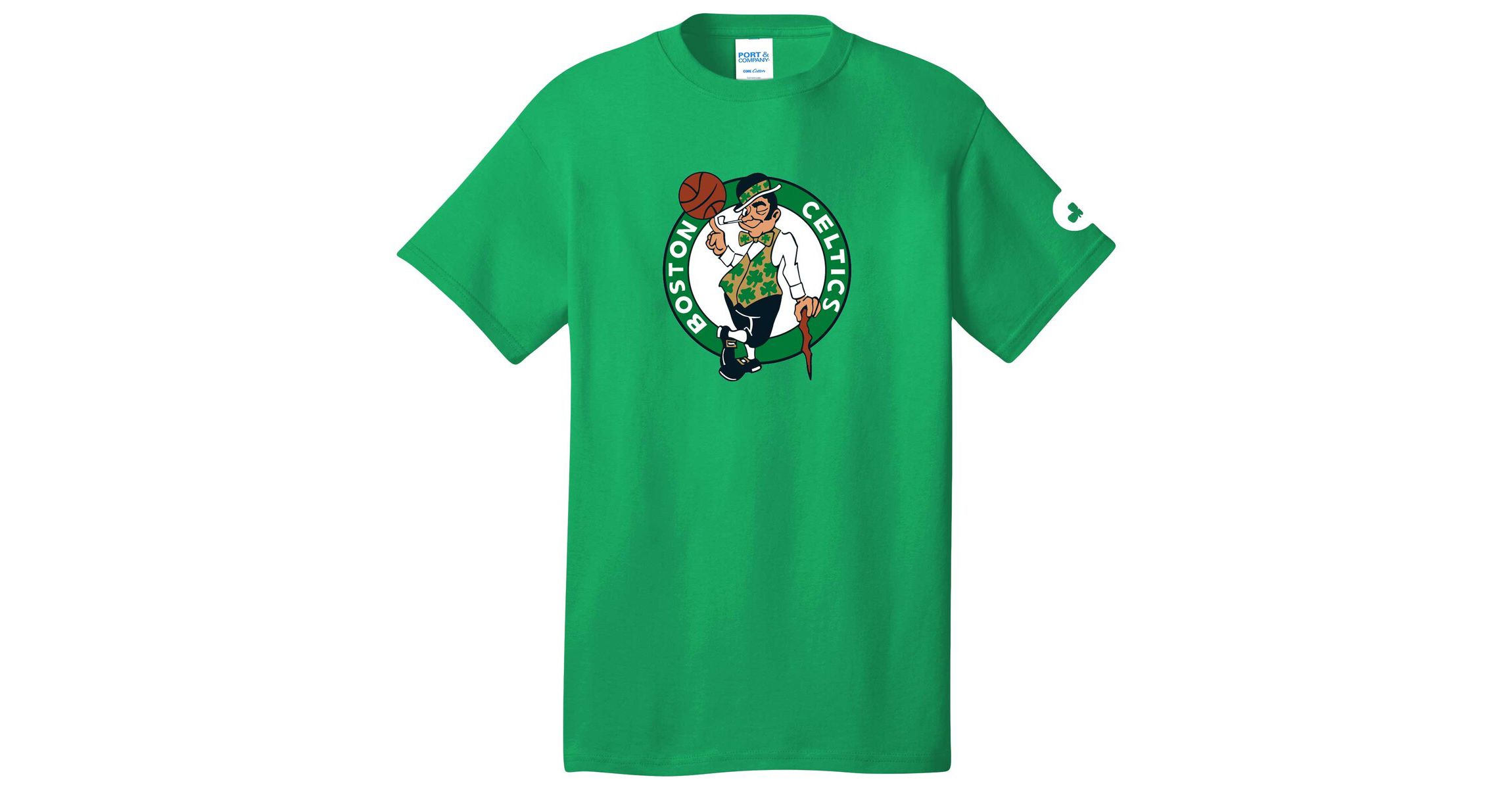 NBA Unisex Kelly Boston Celtics Lucky T-Shirt