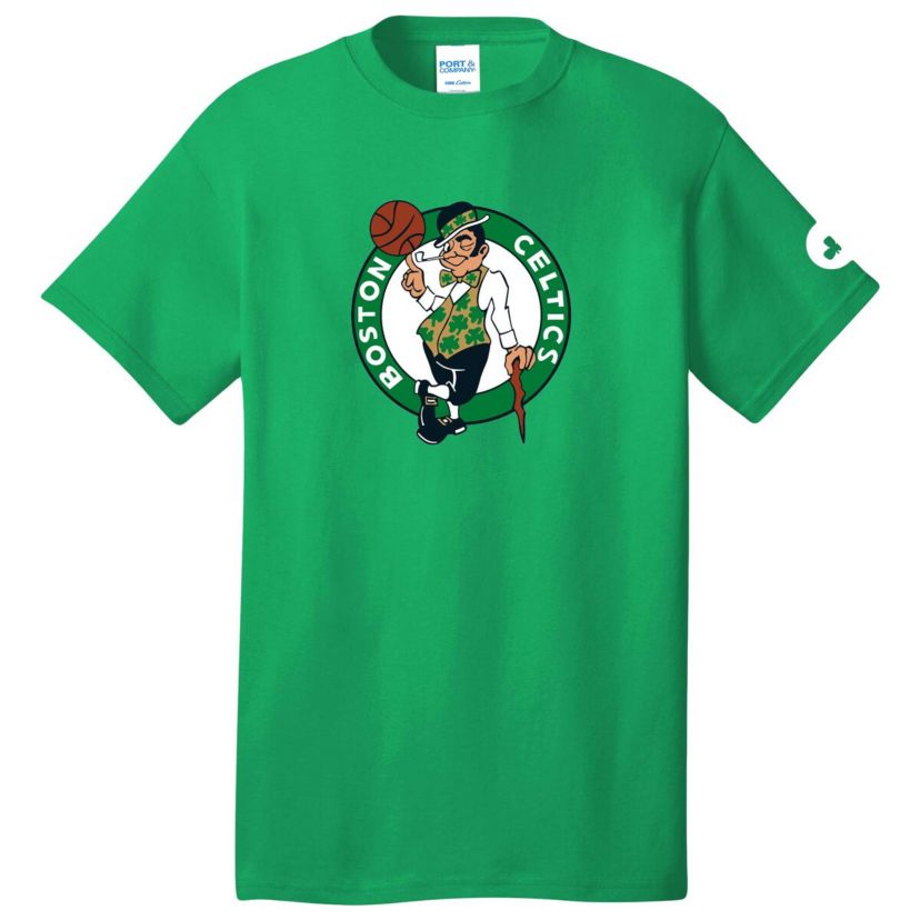 NBA Unisex Kelly Boston Celtics Lucky T-Shirt