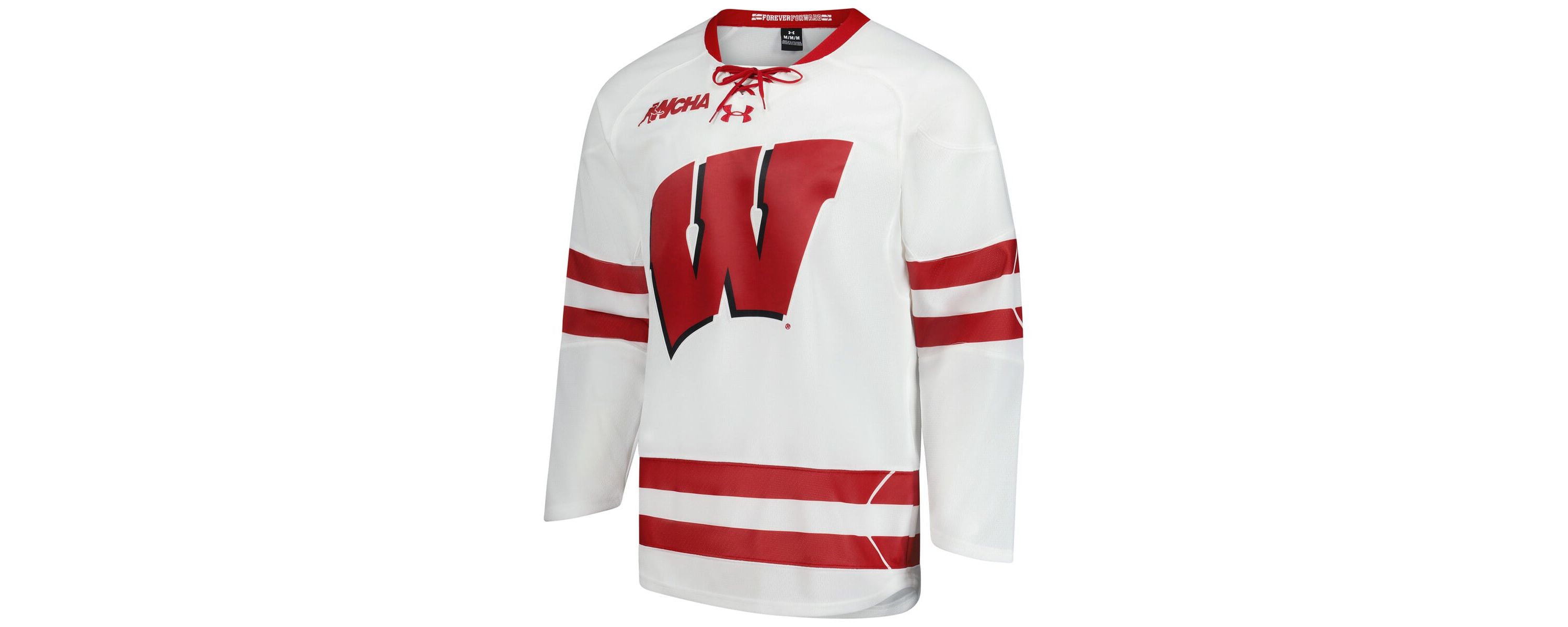 NCAA Under Armour Wisconsin Badgers Replica Hockey Jersey
