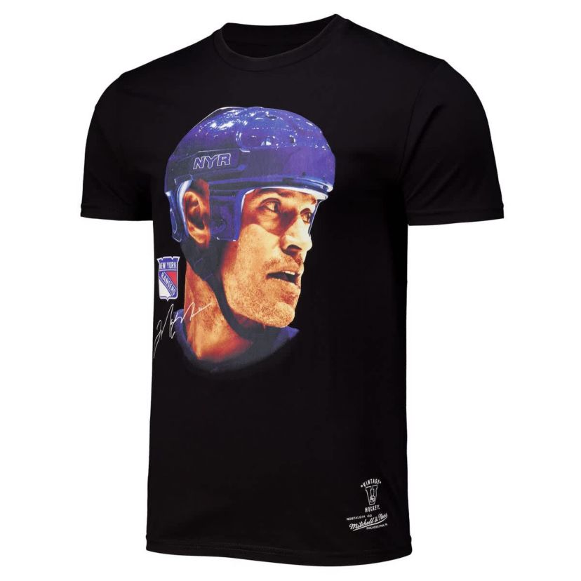 NHL Mark Messier New York Rangers Big Face T-Shirt