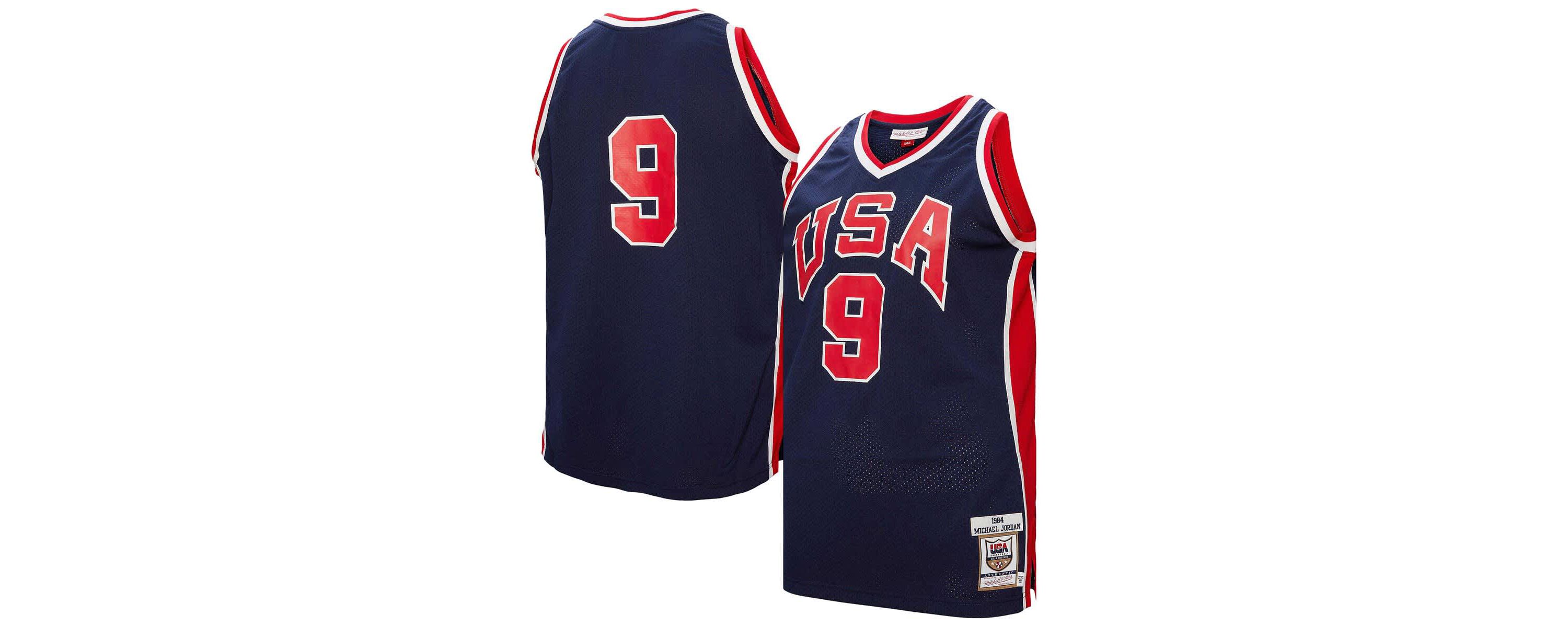World Basketball Michael Jordan USA Basketball 1984 Authentic Jersey