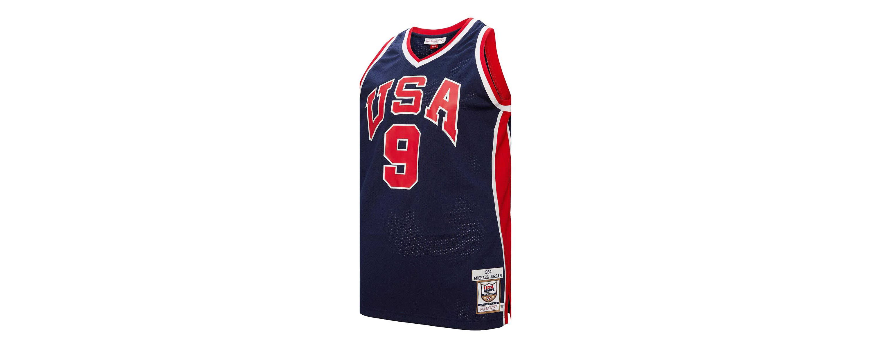World Basketball Michael Jordan USA Basketball 1984 Authentic Jersey