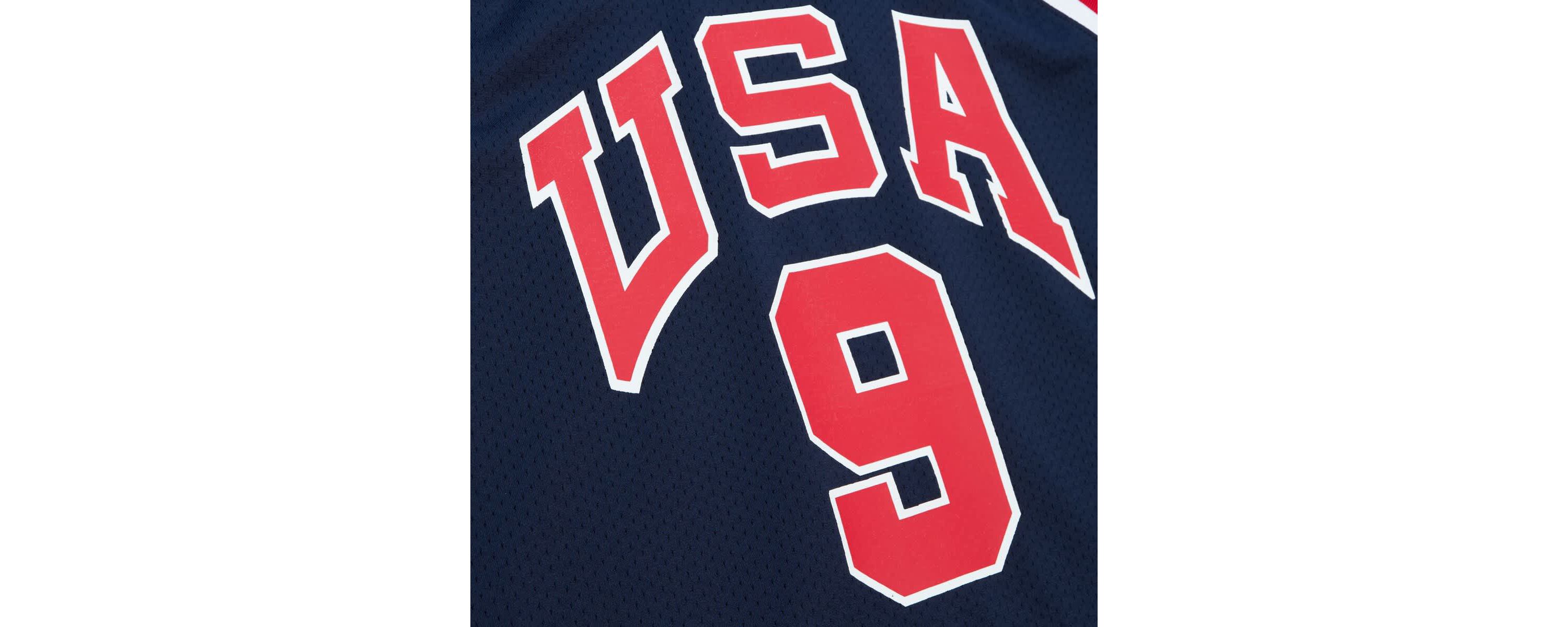 World Basketball Michael Jordan USA Basketball 1984 Authentic Jersey