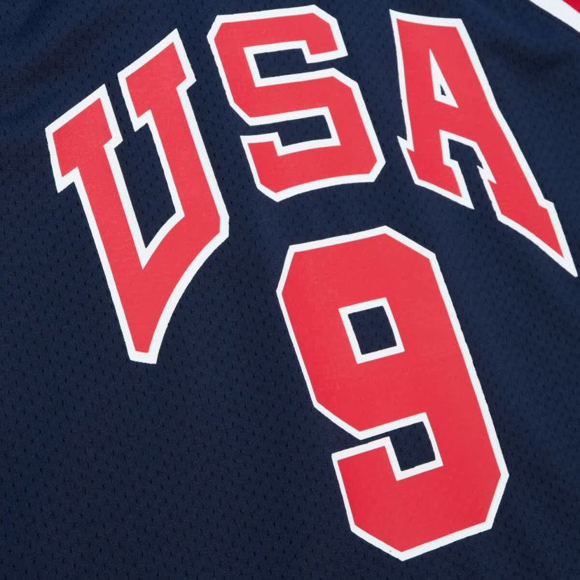 World Basketball Michael Jordan USA Basketball 1984 Authentic Jersey