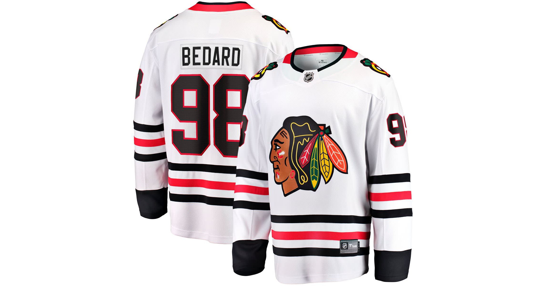 NHL Fanatics Connor Bedard Chicago Blackhawks Breakaway Jersey