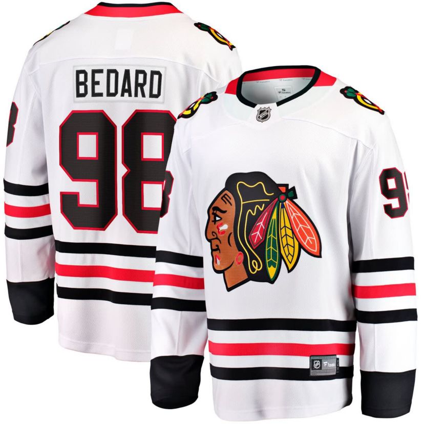 NHL Fanatics Connor Bedard Chicago Blackhawks Breakaway Jersey