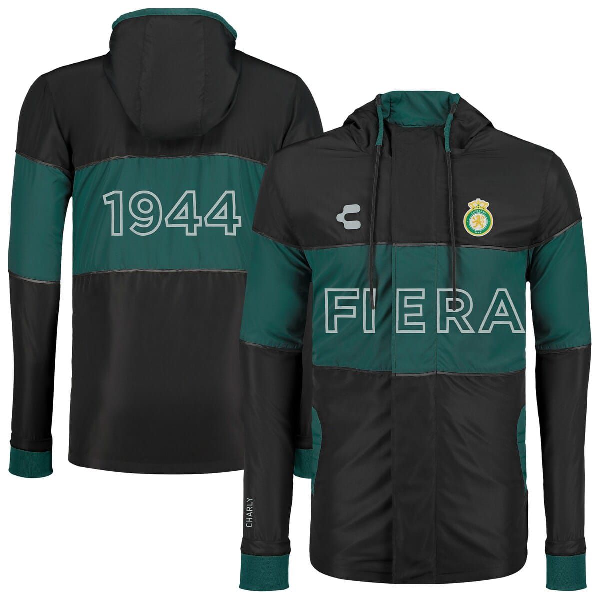 Liga MX Club Leon 2024/25 Outdoor Full-Zip Hoodie Jacket