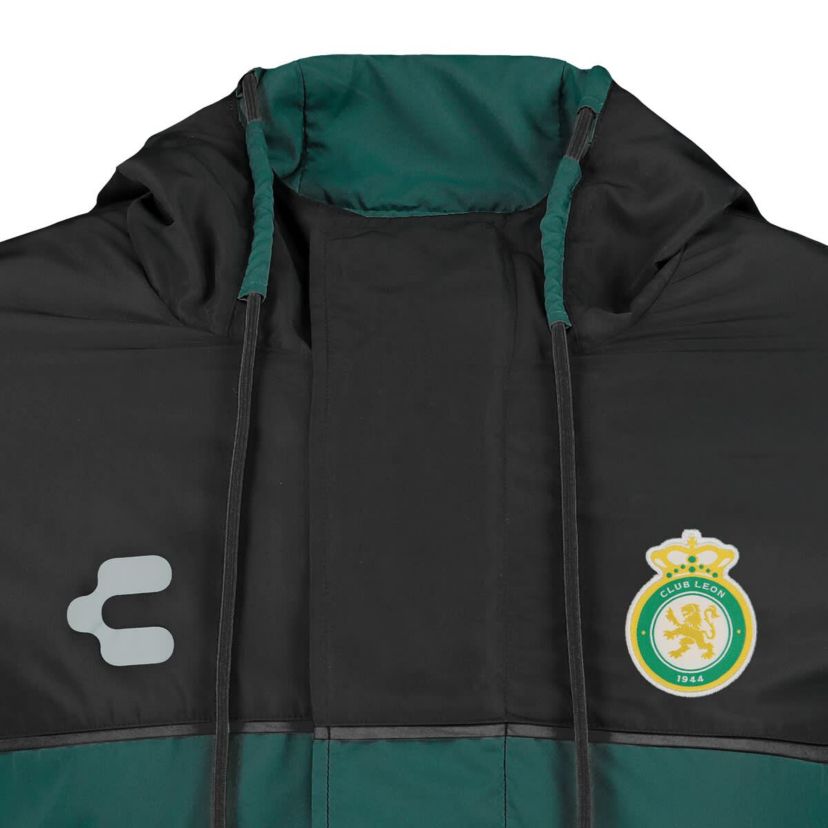 Liga MX Club Leon 2024/25 Outdoor Full-Zip Hoodie Jacket