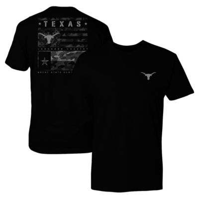 Great State Clothing Men's NCAA Texas Longhorns Flag Panel T-Shirt