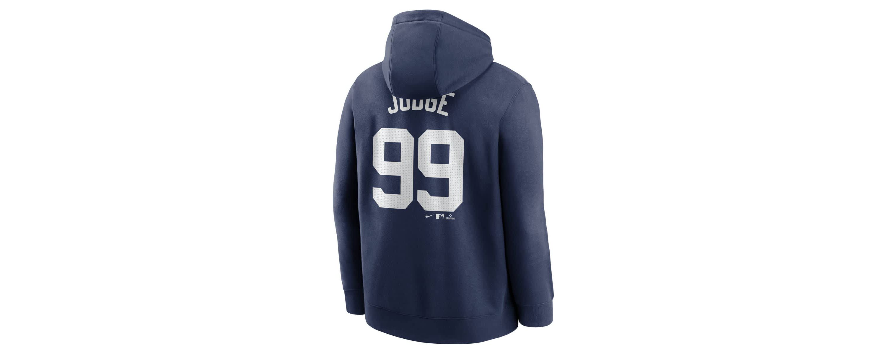 MLB Nike Aaron Judge New York Yankees Player Name & Number Club Pullover Hoodie