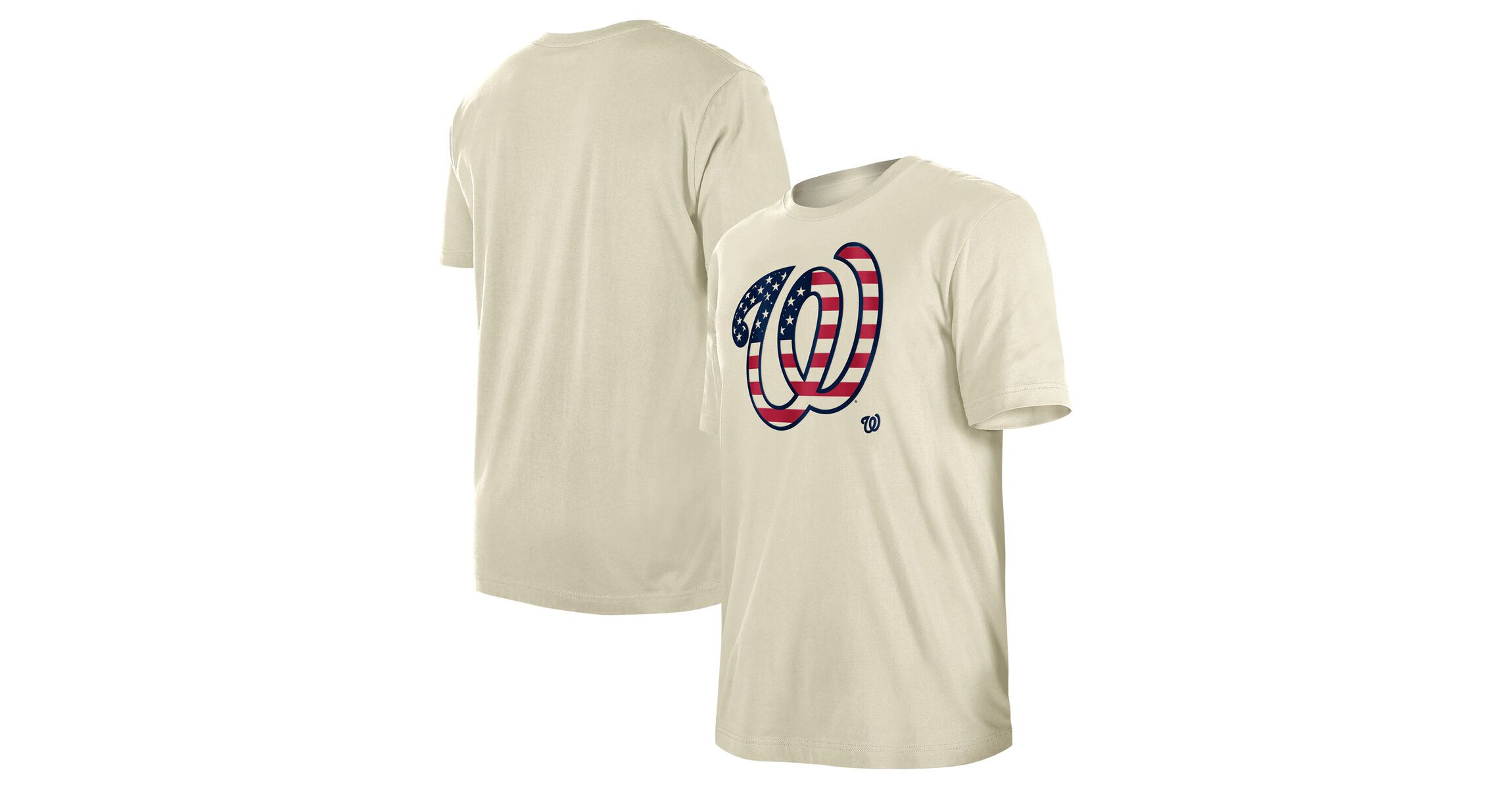 MLB Washington Nationals Americana Flag Fill T-Shirt