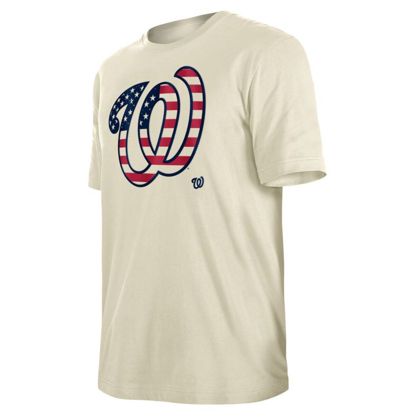 MLB Washington Nationals Americana Flag Fill T-Shirt