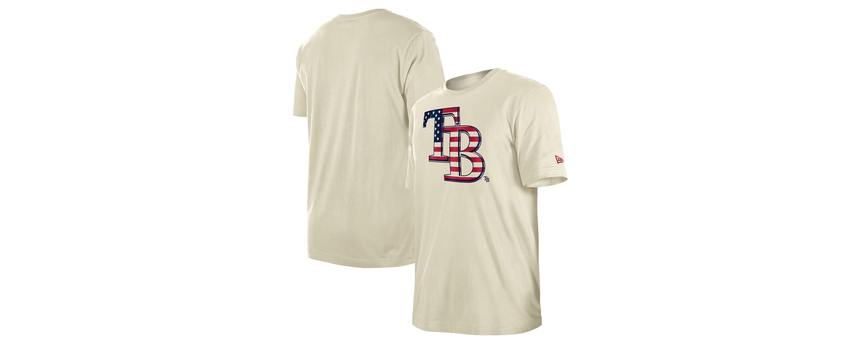 MLB Tampa Bay Rays Americana Flag Fill T-Shirt