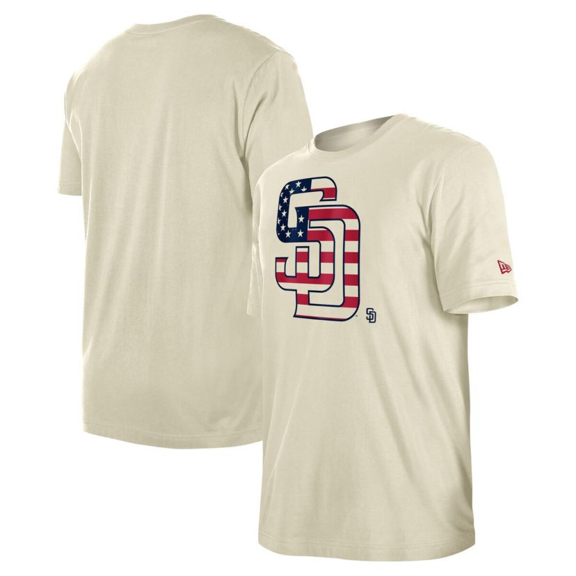 MLB San Diego Padres Americana Flag Fill T-Shirt