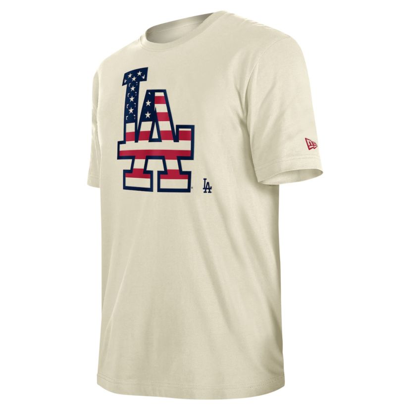 MLB Los Angeles Dodgers Americana Flag Fill T-Shirt