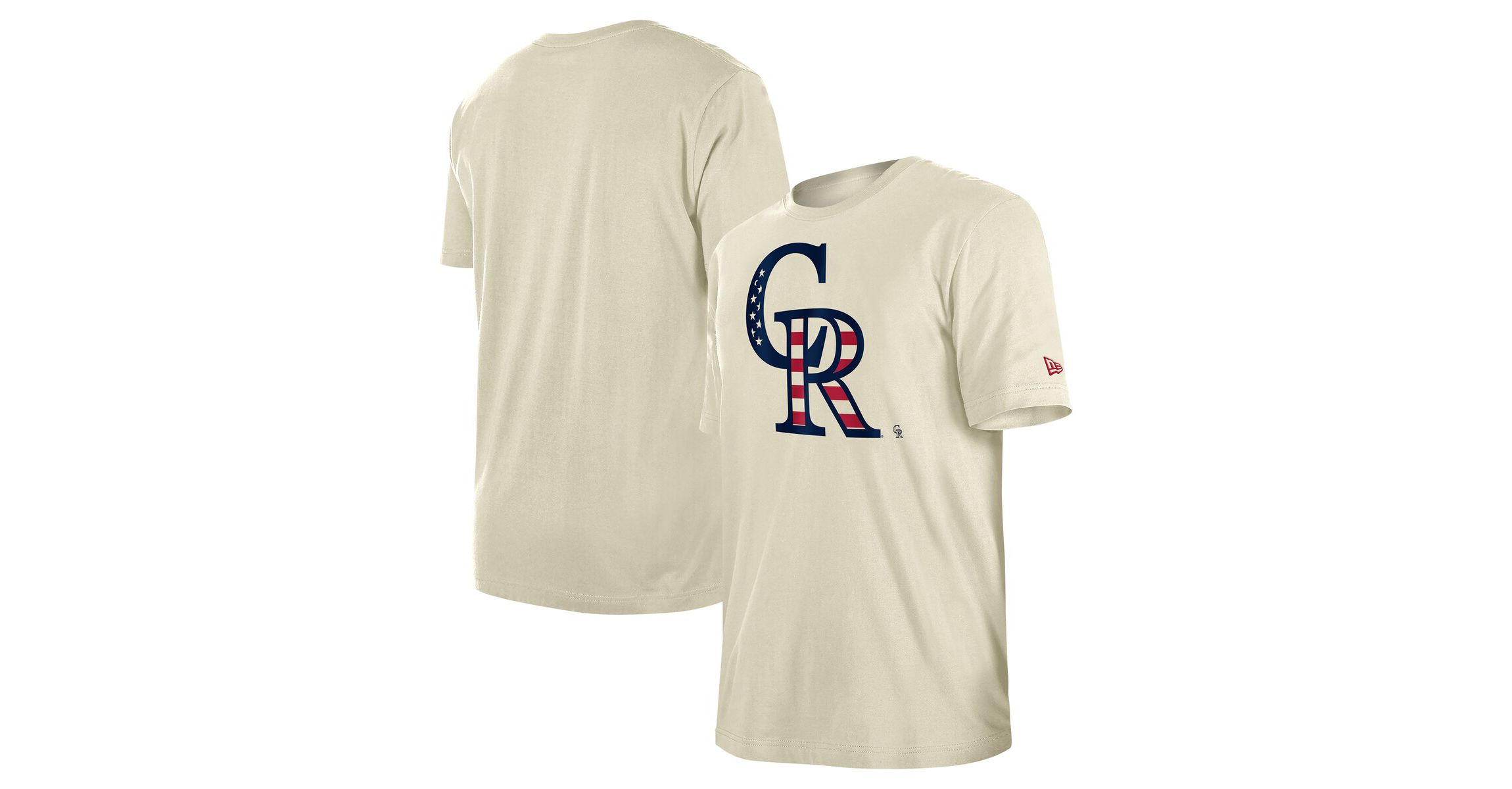 MLB Colorado Rockies Americana Flag Fill T-Shirt