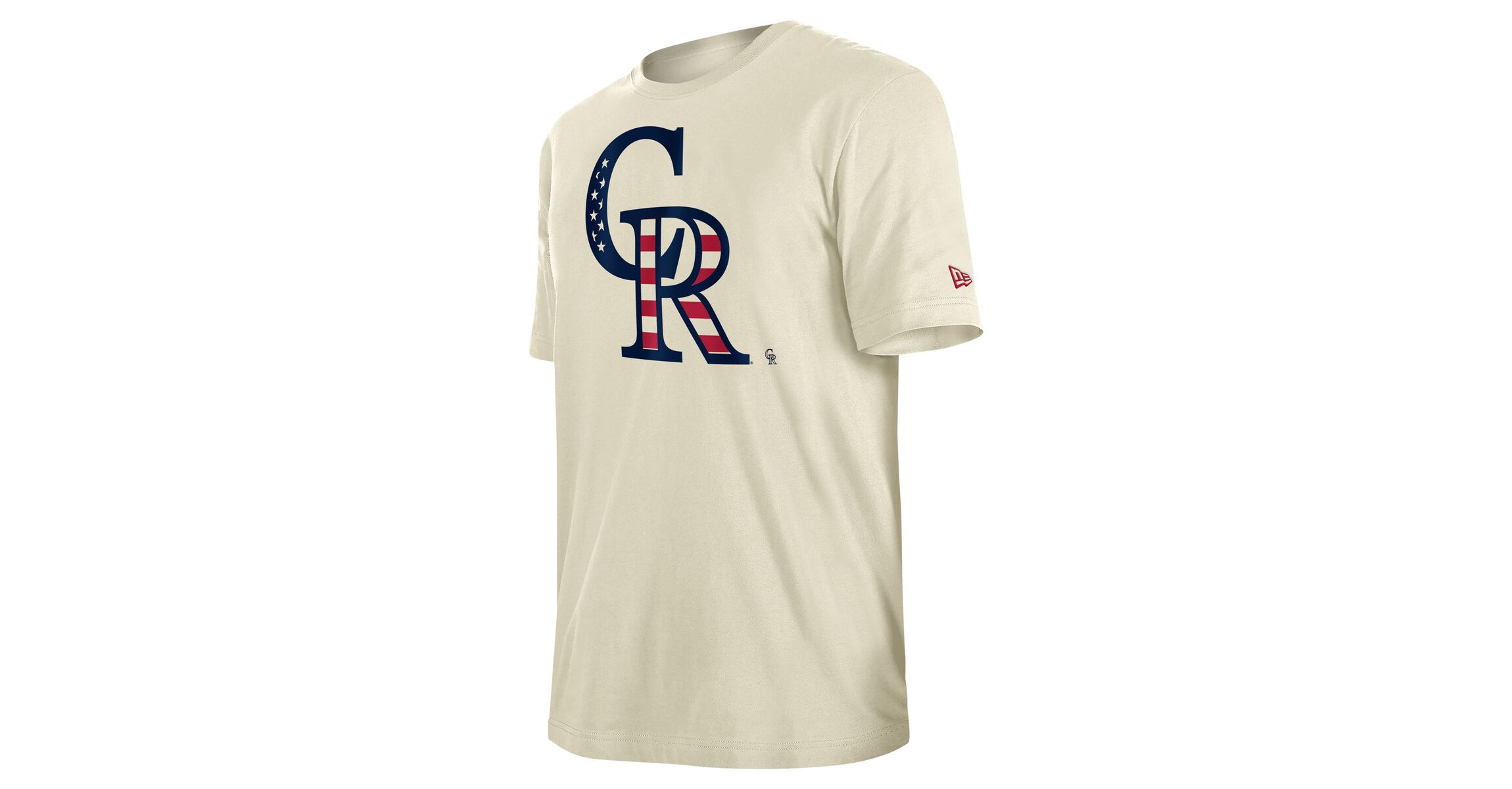 MLB Colorado Rockies Americana Flag Fill T-Shirt