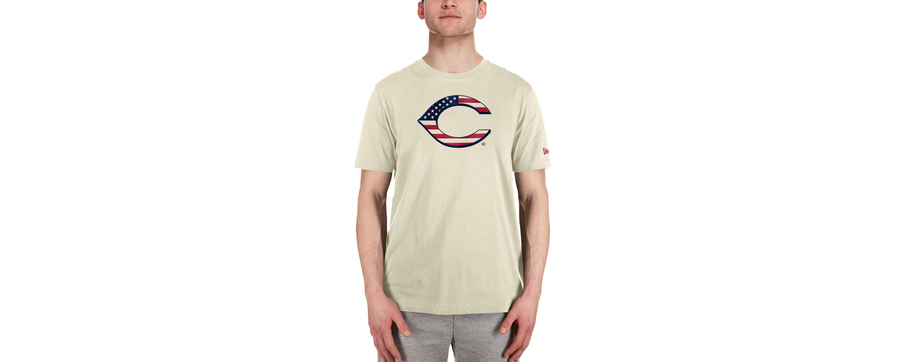 MLB Cincinnati Reds Americana Flag Fill T-Shirt