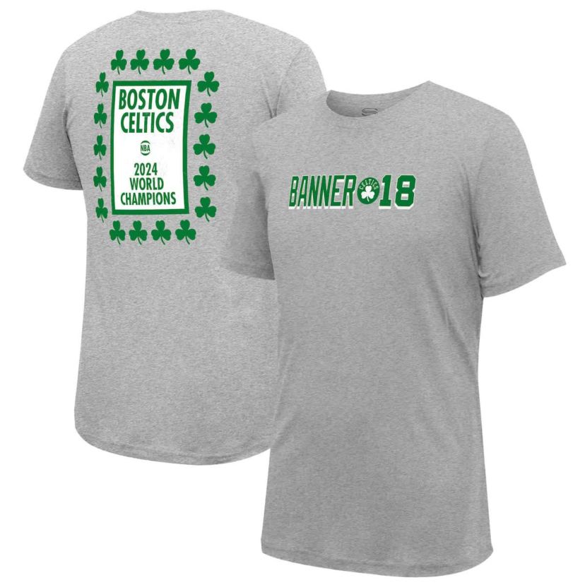 NBA Boston Celtics 18-Time NBA Finals s Banner 18 Forever T-Shirt