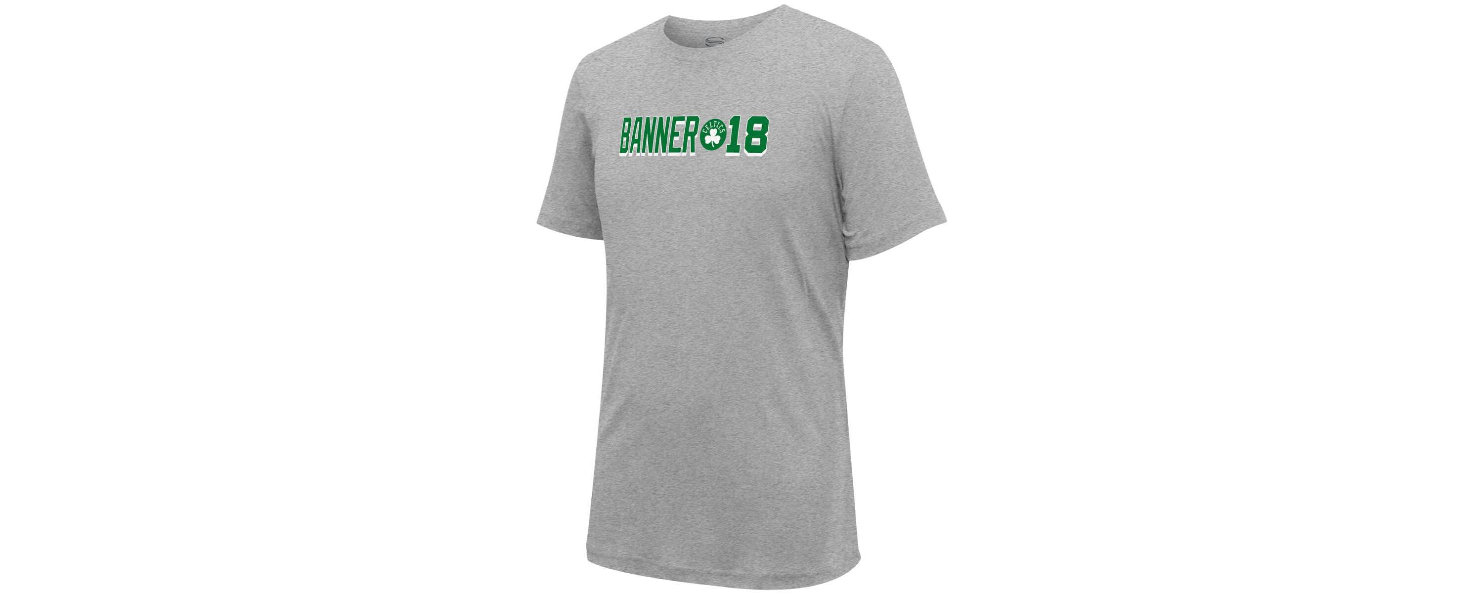 NBA Boston Celtics 18-Time NBA Finals s Banner 18 Forever T-Shirt