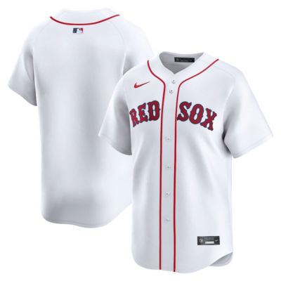 Men's Boston Red Sox MLB Nike Boston Sox Home Limited Jersey