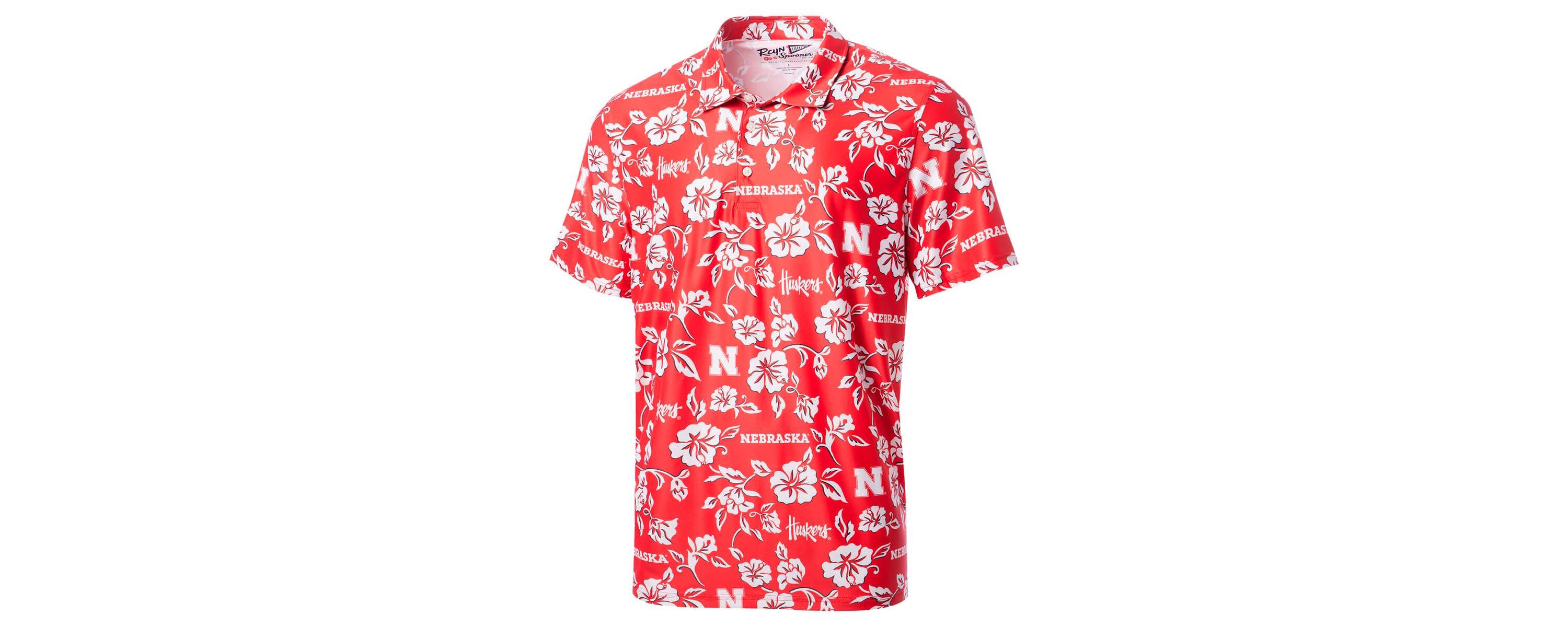 NCAA Nebraska Huskers Performance Polo