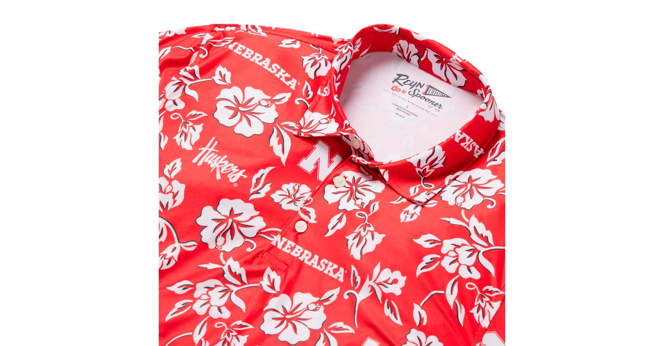 NCAA Nebraska Huskers Performance Polo